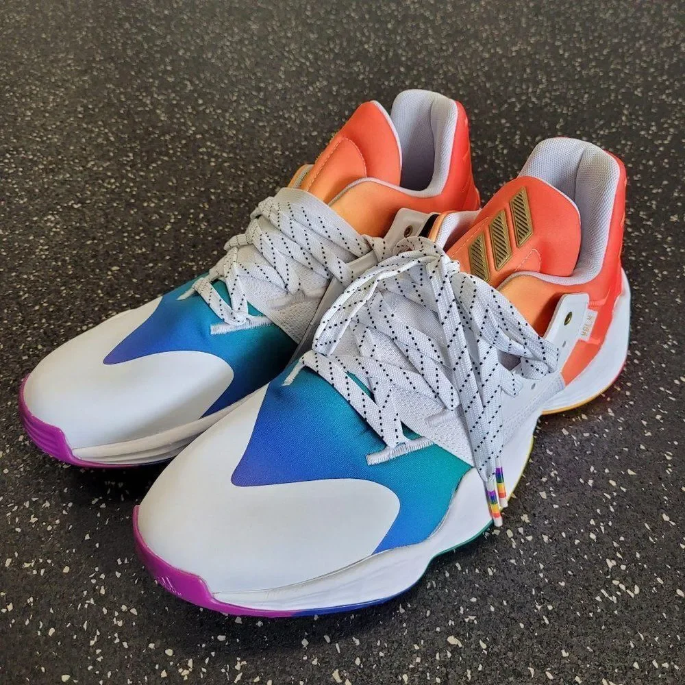 Adidas Men’s Harden Vol 4. Pride 2020 Basketball - Picture 1 of 7